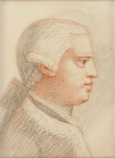 Edward Augustus, książę Yorku, ok. 1761-7 (kreda na papierze) autorstwa William of Bath Hoare