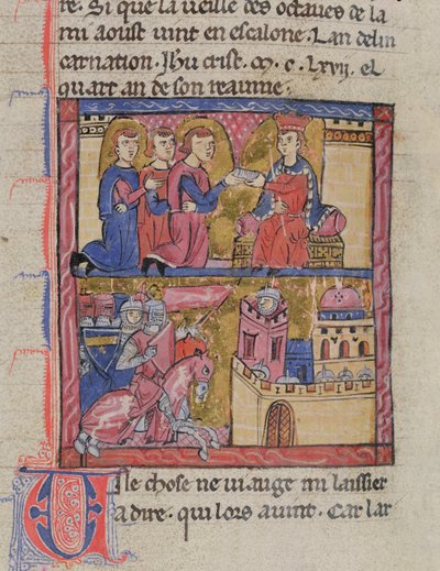 Cesarz bizantyjski zawiera sojusz z Jerozolimą w 1168 roku, aby kontrolować Egipt autorstwa William of Tyre
