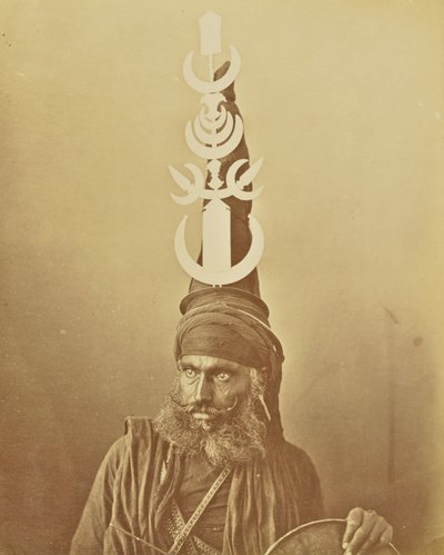 [Portret Nihanga lub Akali]. autorstwa Willoughby Wallace Hooper