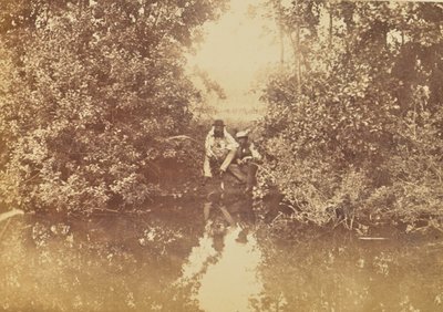 [Two Men Fishing] autorstwa Willoughby Wallace Hooper