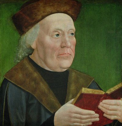 Burmistrz Hermann Langenbeck, ok. 1515 (olej na desce dębowej) autorstwa Wilm Dedecke
