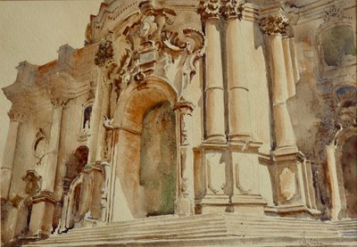 568 Cienie na godzinie 10, S. Giorgio, Modica autorstwa Wilson Clive