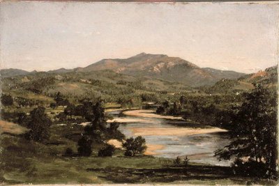 Studium dla Góry Welch z West Compton, New Hampshire autorstwa Winckworth Allan Gay