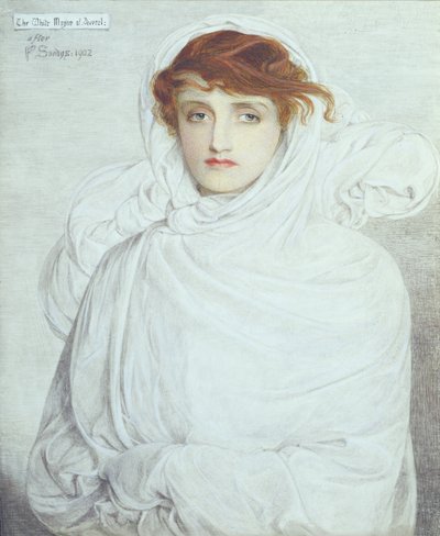 Biała Majda z Avenel autorstwa Winifred Sandys