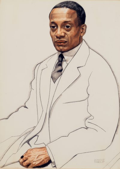Alain Leroy Locke autorstwa Winold Reiss