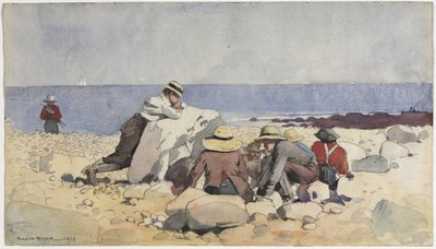 Piknik z małżami autorstwa Winslow Homer