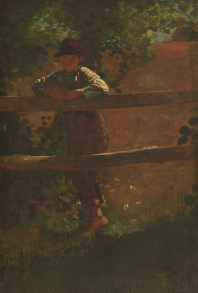 Wiejski chłopak autorstwa Winslow Homer