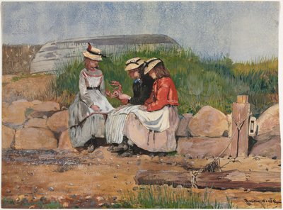 Córka rybaka autorstwa Winslow Homer