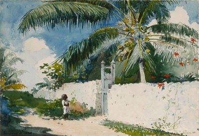 Ogród w Nassau autorstwa Winslow Homer
