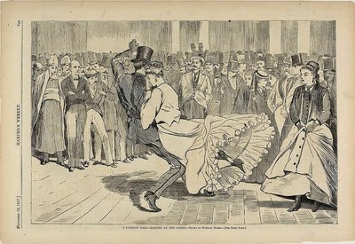 Paryski taniec w kasynie autorstwa Winslow Homer