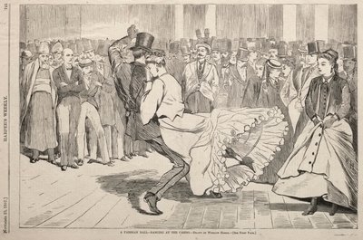 Paryski bal - taniec w kasynie autorstwa Winslow Homer