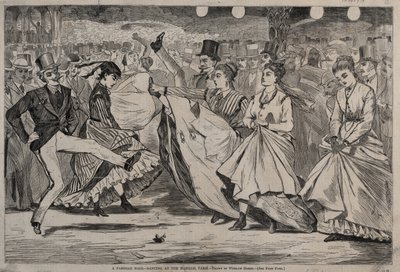 Paryski bal – Taniec w Mabille w Paryżu autorstwa Winslow Homer