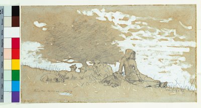 Pasterka, 1879 autorstwa Winslow Homer