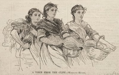 Głos z Klifu. autorstwa Winslow Homer