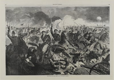 Wojna o Unię 1862 — szarża kawalerii autorstwa Winslow Homer