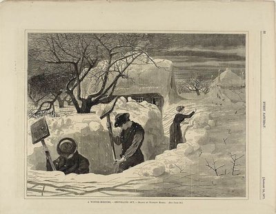 Zimowy poranek autorstwa Winslow Homer
