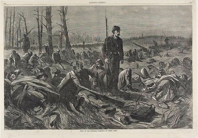 Armia Potomaku - spanie na rękach autorstwa Winslow Homer