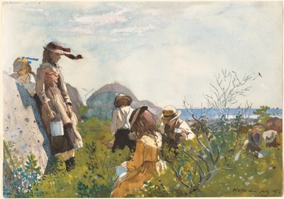 Zbieracze jagód autorstwa Winslow Homer