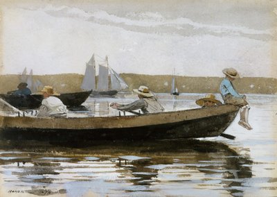 Chłopcy w Dory, 1873. autorstwa Winslow Homer