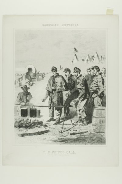 Szkice kampanii: Coffee Call autorstwa Winslow Homer