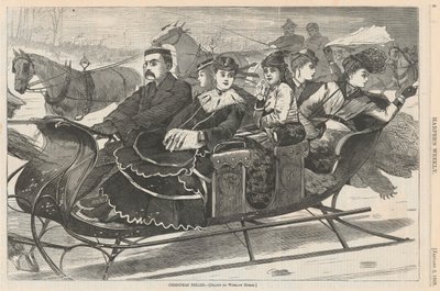 Dzwoneczki bożonarodzeniowe, od Harper autorstwa Winslow Homer