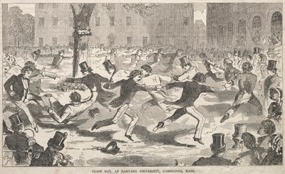 Dzień zajęć na Uniwersytecie Harvarda, Cambridge, Massachusetts autorstwa Winslow Homer
