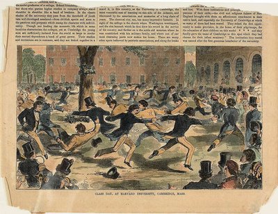 Dzień zajęć na Uniwersytecie Harvarda, Cambridge, Massachusetts autorstwa Winslow Homer