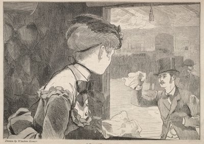 Przyjdź!, 1869. autorstwa Winslow Homer