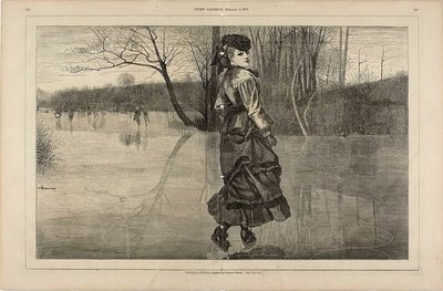 Wycinanie figury autorstwa Winslow Homer