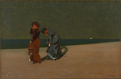 Wieczór na plaży autorstwa Winslow Homer