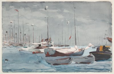 Łodzie rybackie, Key West autorstwa Winslow Homer