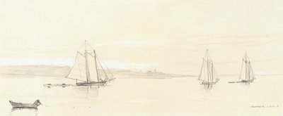 Flota rybacka w Gloucester autorstwa Winslow Homer
