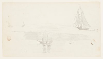 Cztery szkunery autorstwa Winslow Homer