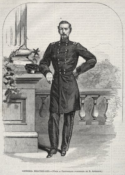 Generał Beauregard, 1861. autorstwa Winslow Homer