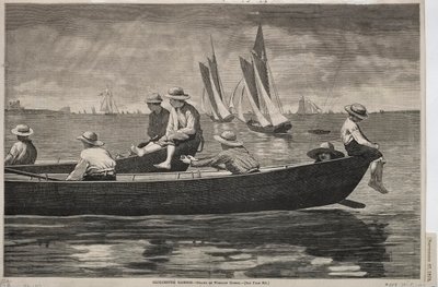 Port Gloucester, 1873. autorstwa Winslow Homer
