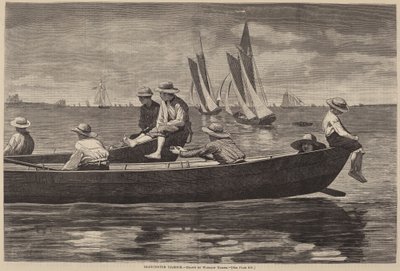 Gloucester Harbor, opublikowana w 1873 r. autorstwa Winslow Homer