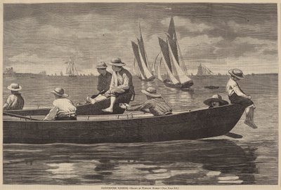 Gloucester Harbor, opublikowana w 1873 r. autorstwa Winslow Homer