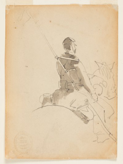 Lancer na koniu autorstwa Winslow Homer