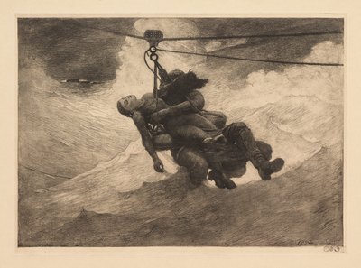 Lina ratunkowa autorstwa Winslow Homer