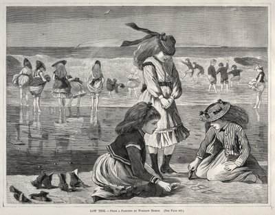 Odpływ, 1870. autorstwa Winslow Homer