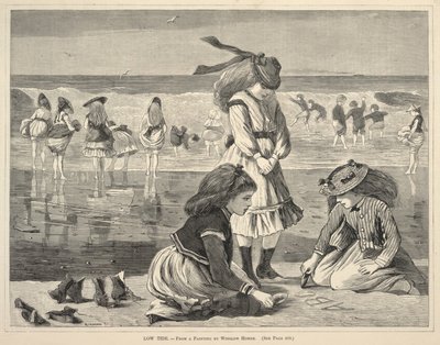 Odpływ, z każdej soboty, 6 sierpnia 1870 r. autorstwa Winslow Homer