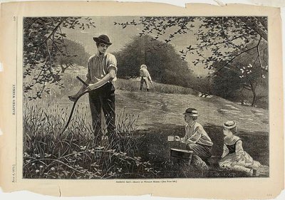 Wytwarzanie siana autorstwa Winslow Homer