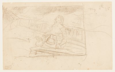 Człowiek na pokładzie z dzwonkiem okrętowym autorstwa Winslow Homer