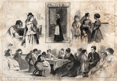 Nowojorskie organizacje charytatywne – St. Barnabas House, 304 Mulberry Street, 1874. autorstwa Winslow Homer