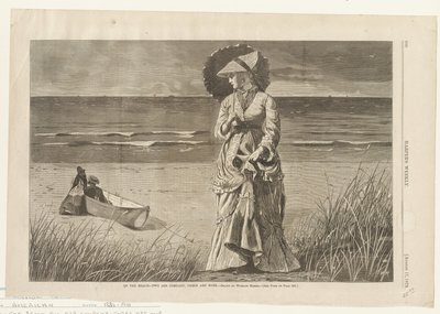 Na plaży - Dwoje to towarzystwo, troje nie autorstwa Winslow Homer