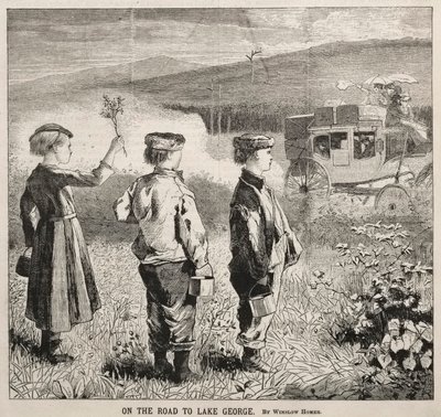 Na drodze do jeziora George, 1869. autorstwa Winslow Homer