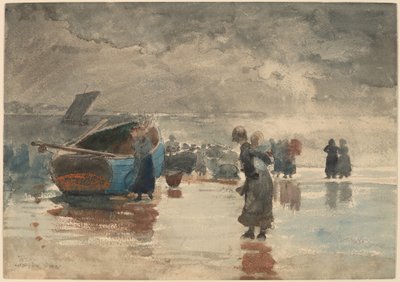 Na piaskach autorstwa Winslow Homer