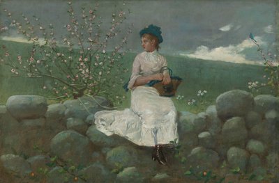 Kwiaty brzoskwini autorstwa Winslow Homer