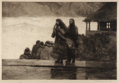 Niebezpieczeństwa morza autorstwa Winslow Homer