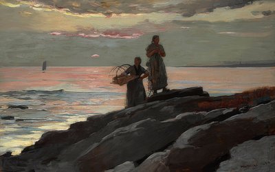 Torba Bay 1896 autorstwa Winslow Homer
